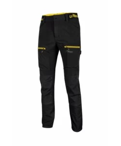 PANTALONE DA LAVORO U POWER "HORIZON" BLACK CARBON, TG S